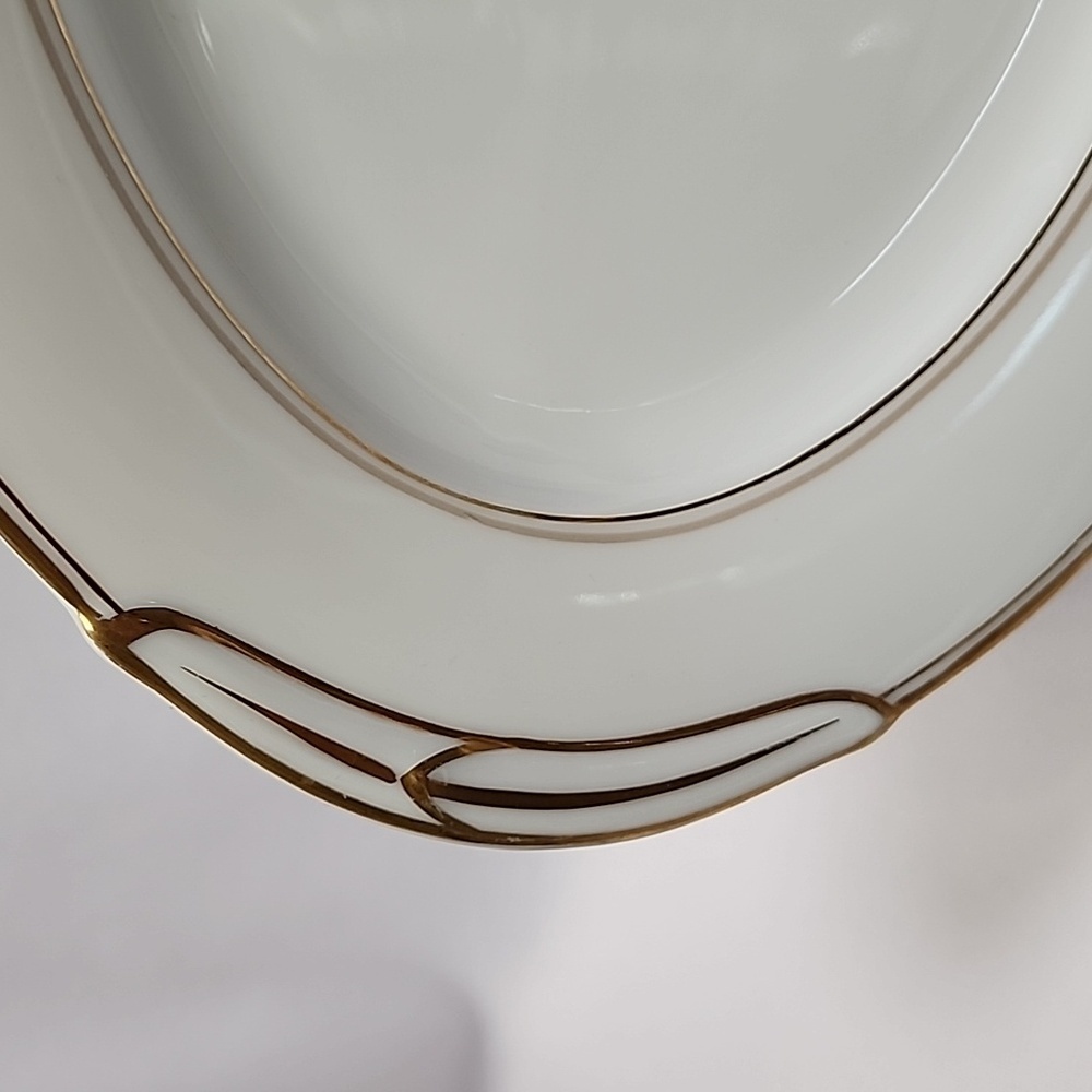 Noritake Neville Gold Trim China Platter - Picture 4 of 12
